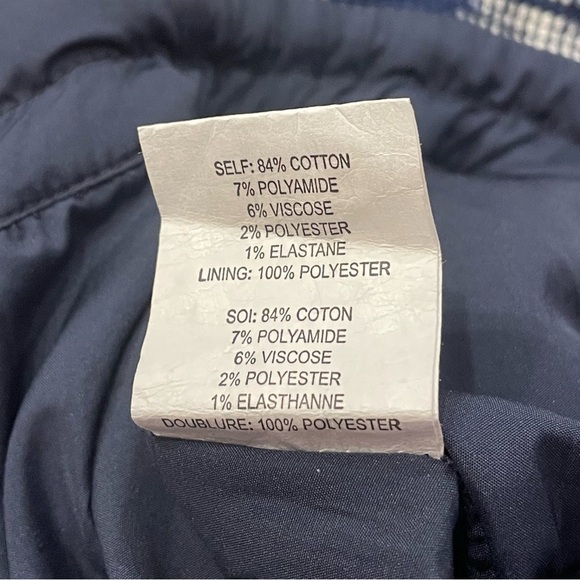 Ramy Brook Shawni Ruffle Chain Trim Metallic Stripe Tweed Mini Skirt Size 8 NWOT - Picture 9 of 11